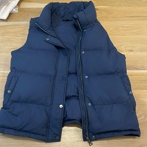 charlie brand navy blue vest